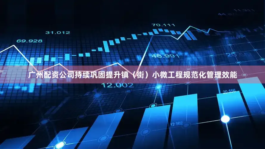 广州配资公司持续巩固提升镇（街）小微工程规范化管理效能